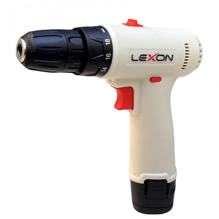 دریل پیچ گوشتی شارژی 10 میلیمتری 12ولت لکسون مدل LE-710